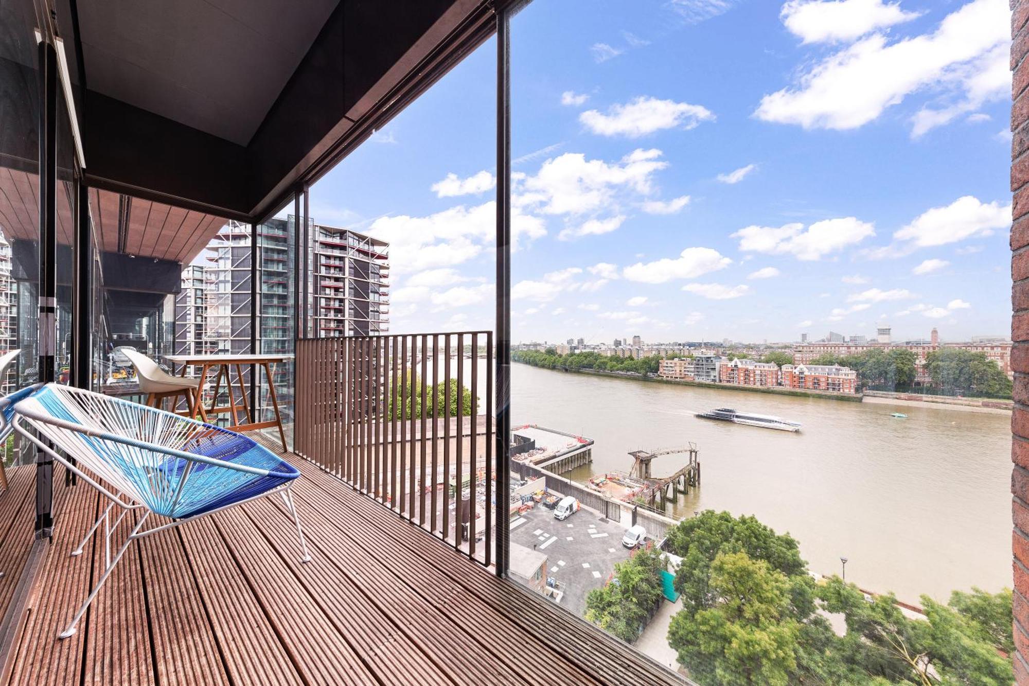 River Panorama Central London 2 Bedroom New Development Eksteriør billede