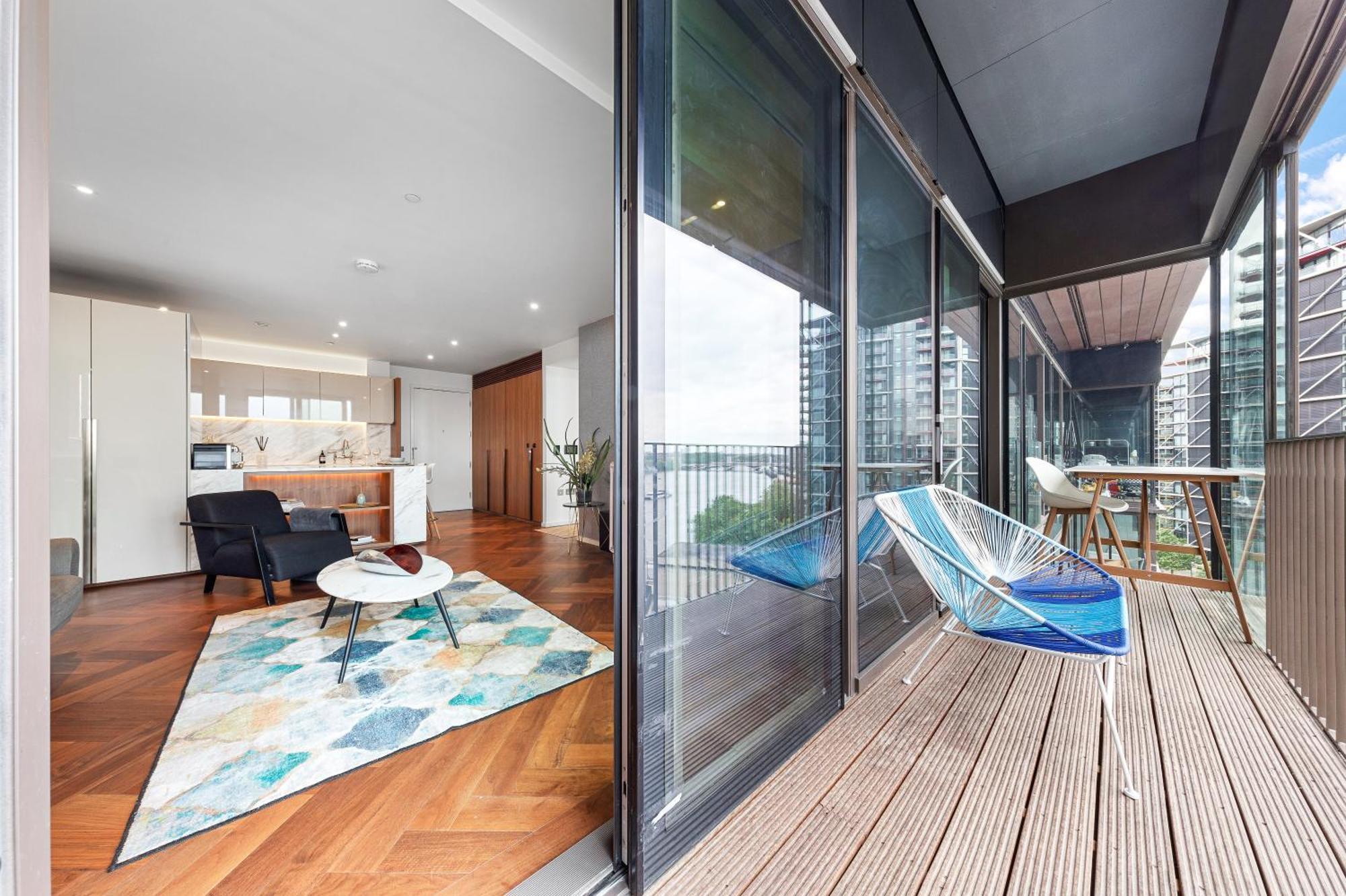 River Panorama Central London 2 Bedroom New Development Eksteriør billede