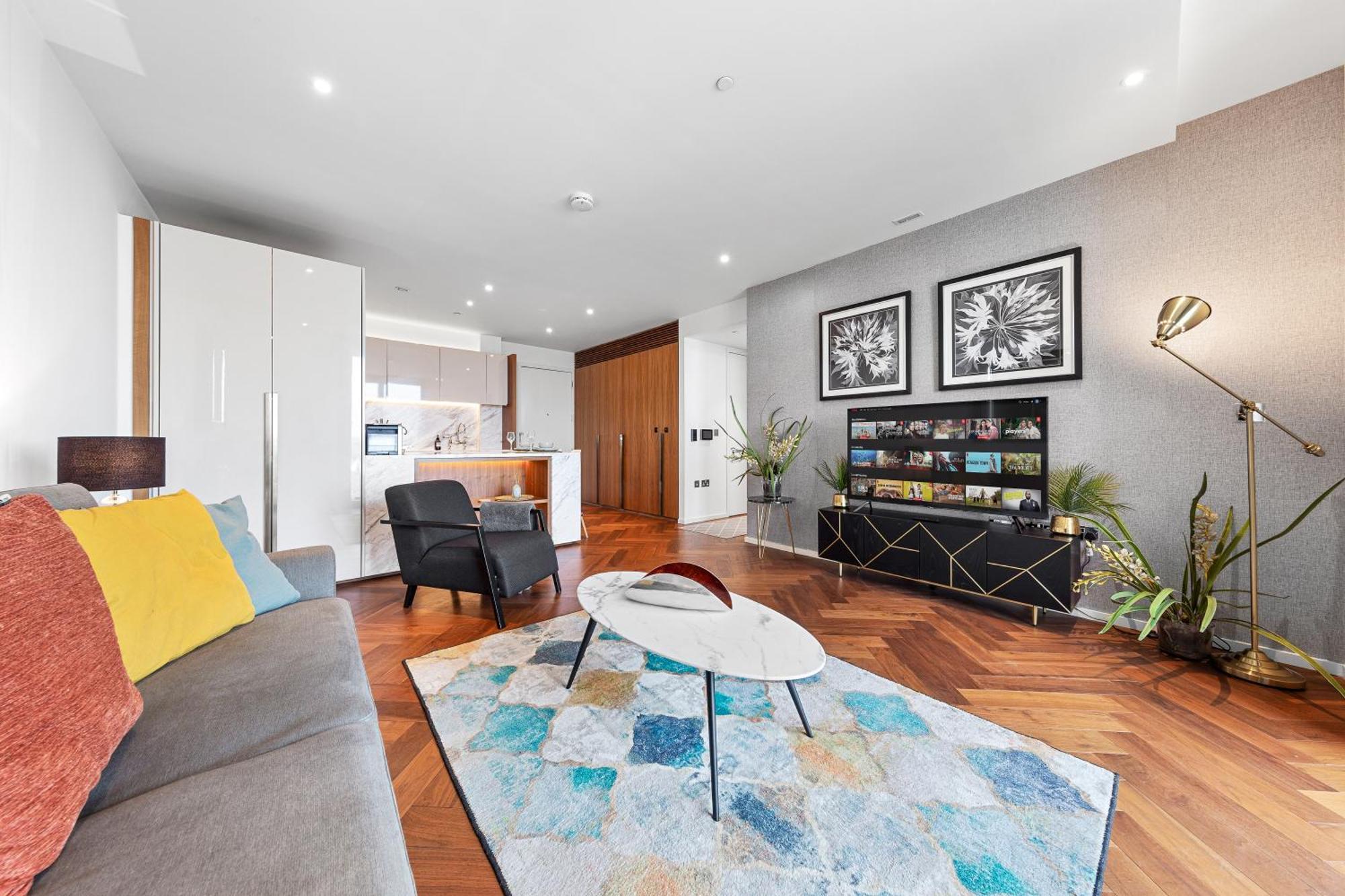 River Panorama Central London 2 Bedroom New Development Eksteriør billede
