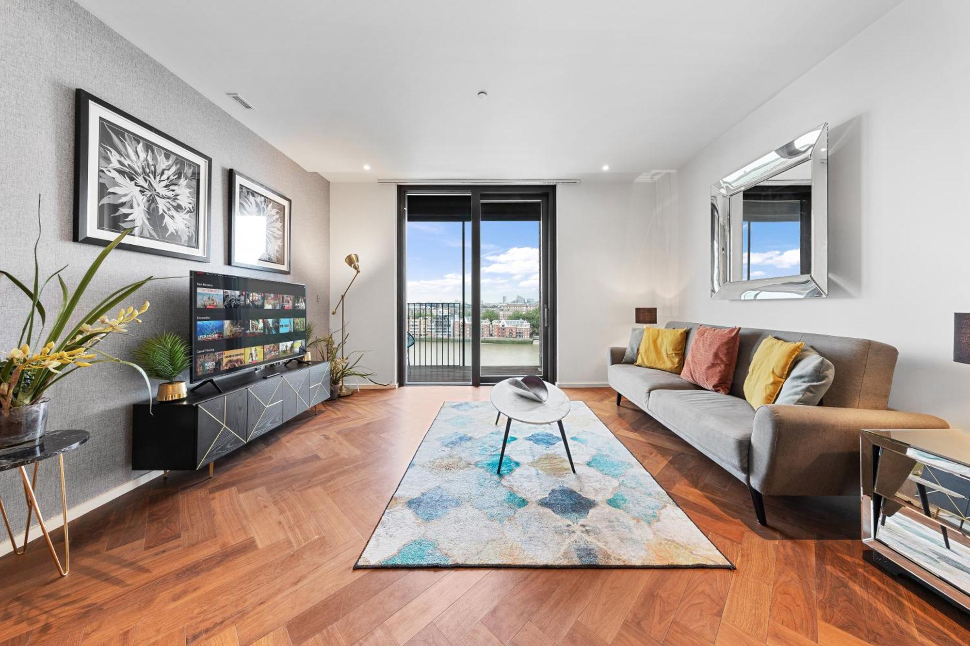 River Panorama Central London 2 Bedroom New Development Eksteriør billede