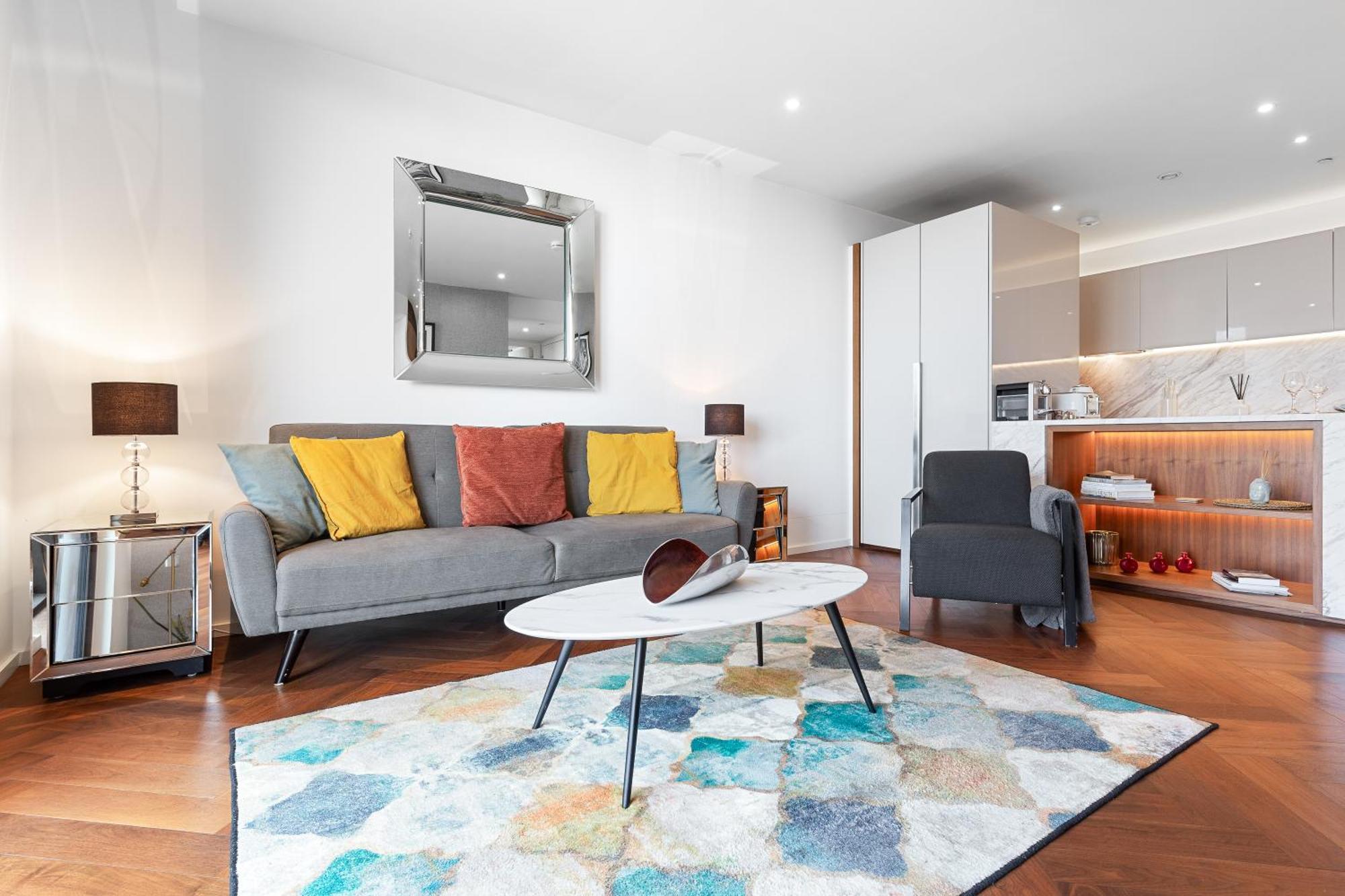 River Panorama Central London 2 Bedroom New Development Eksteriør billede