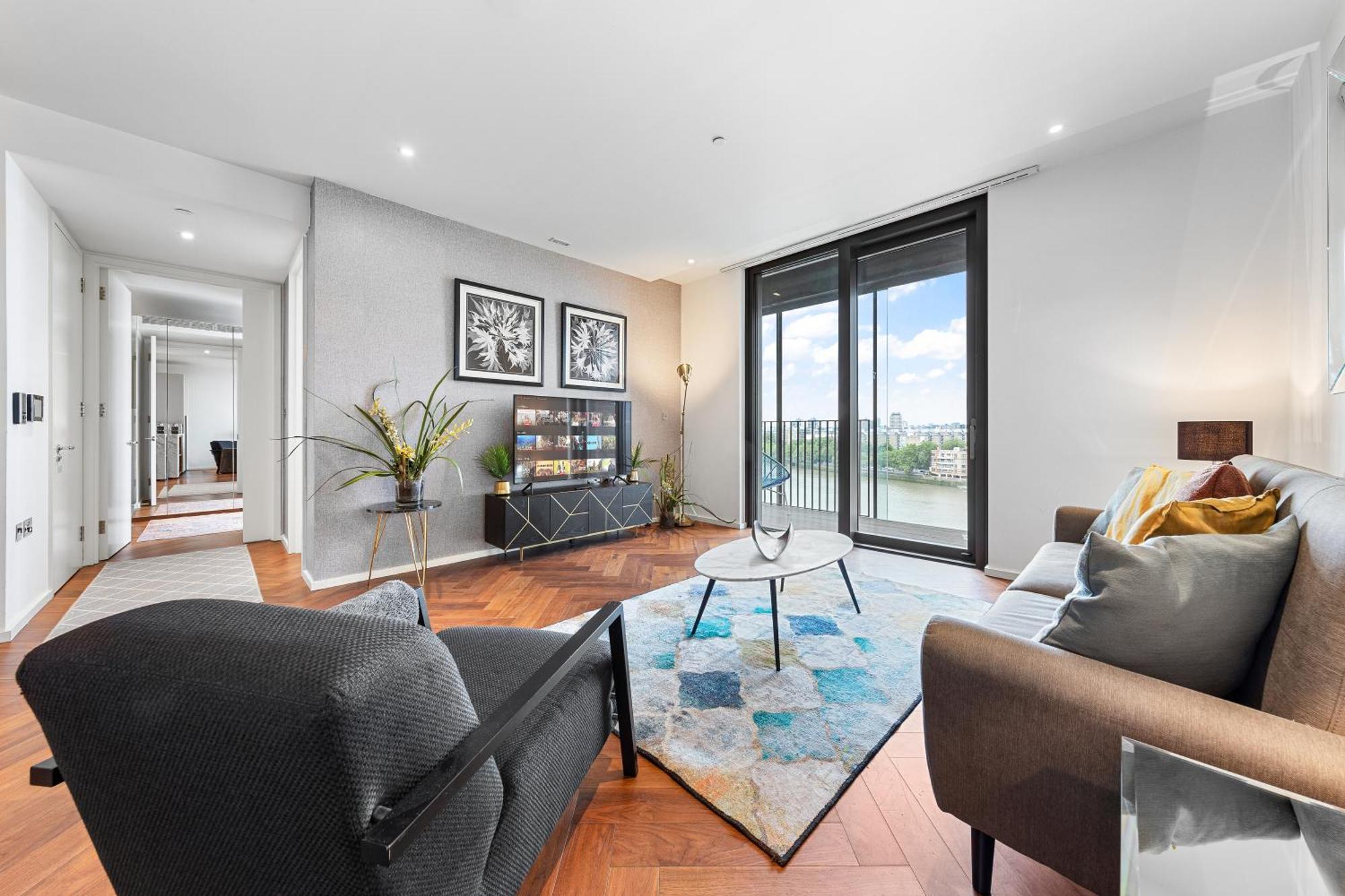 River Panorama Central London 2 Bedroom New Development Eksteriør billede